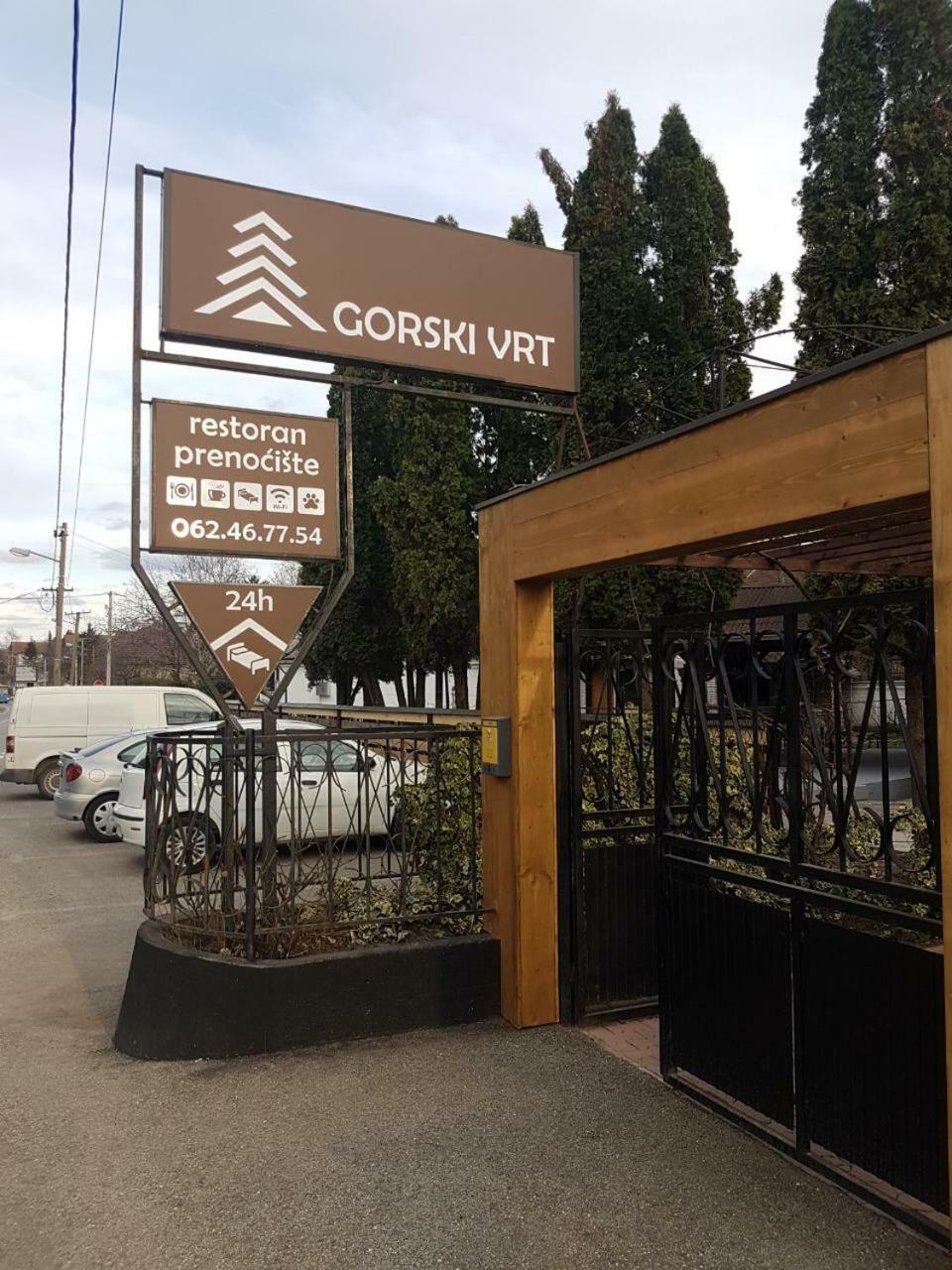 Gorski Vrt Novi Sad Buitenkant foto